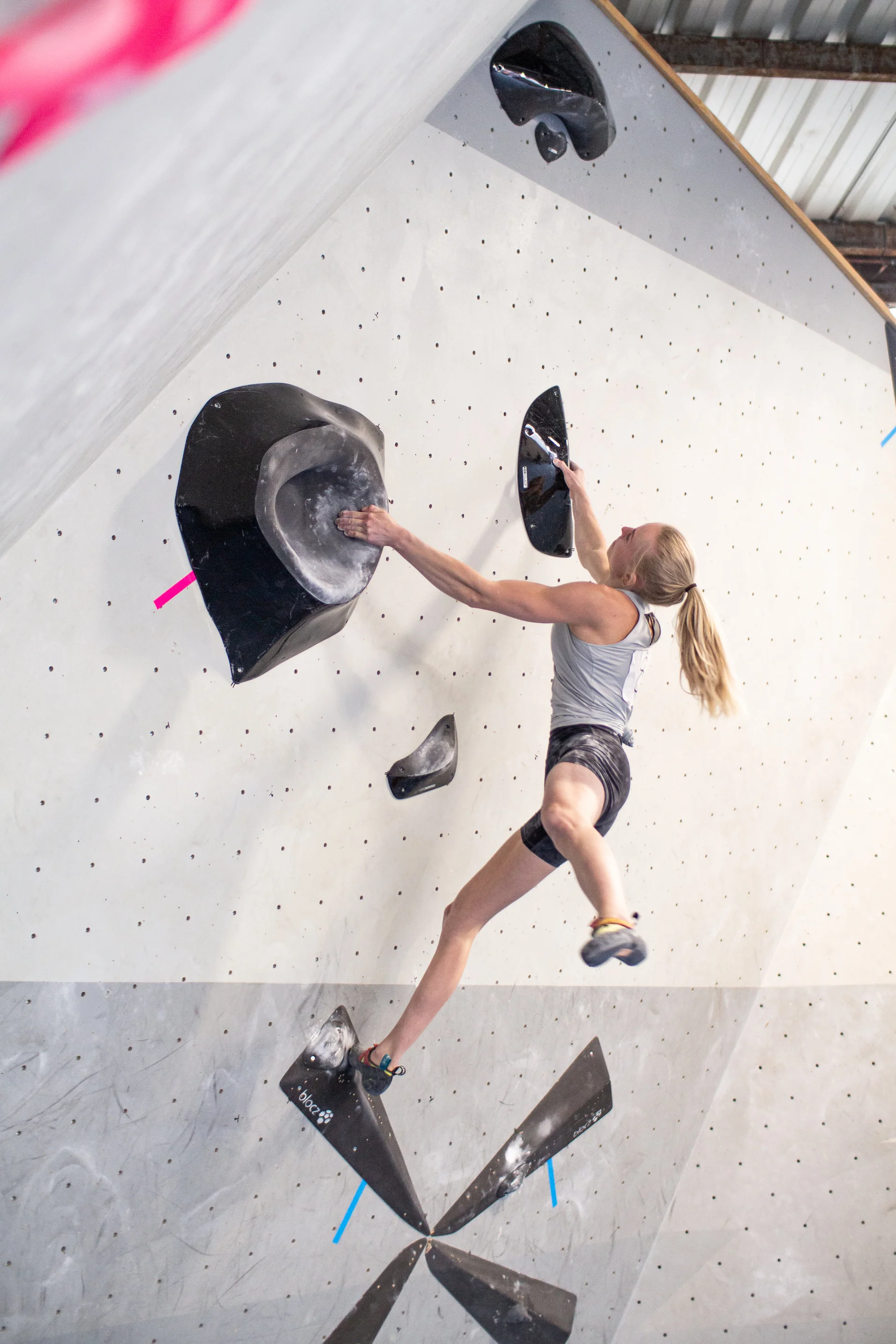 Landesmeisterschaft_Bouldern_Berlin_Sachsen_2022_Finale_Jugend_A_Erwachsene | © Kilian Dorner