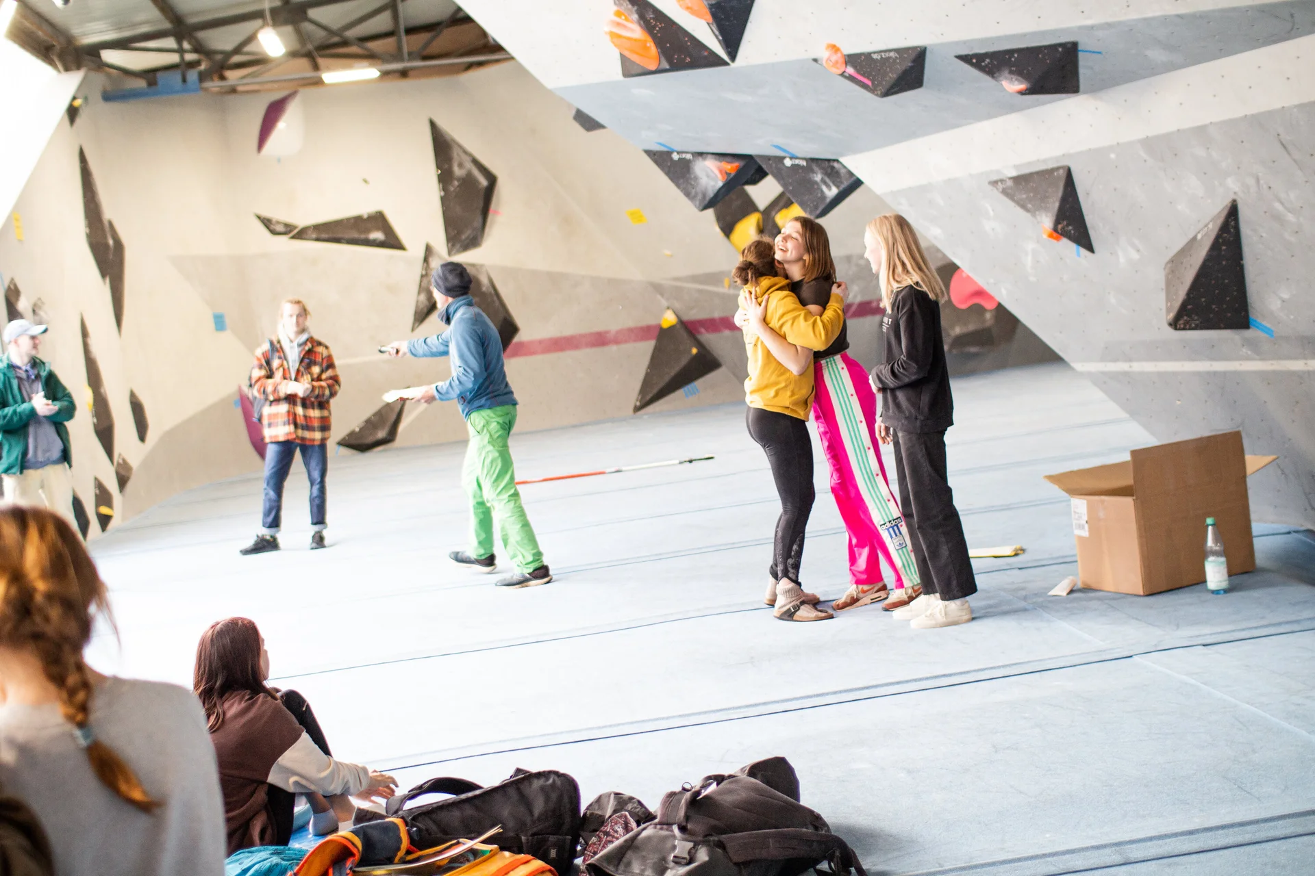 Landesmeisterschaft_Bouldern_Berlin_Sachsen_2022_Finale_Jugend_A_Erwachsene | © Kilian Dorner