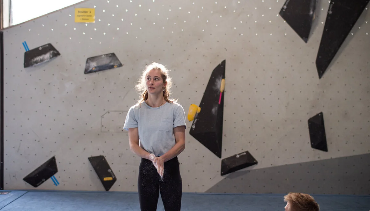 Landesmeisterschaft_Bouldern_Berlin_Sachsen_2022_Finale_Jugend_A_Erwachsene | © Kilian Dorner