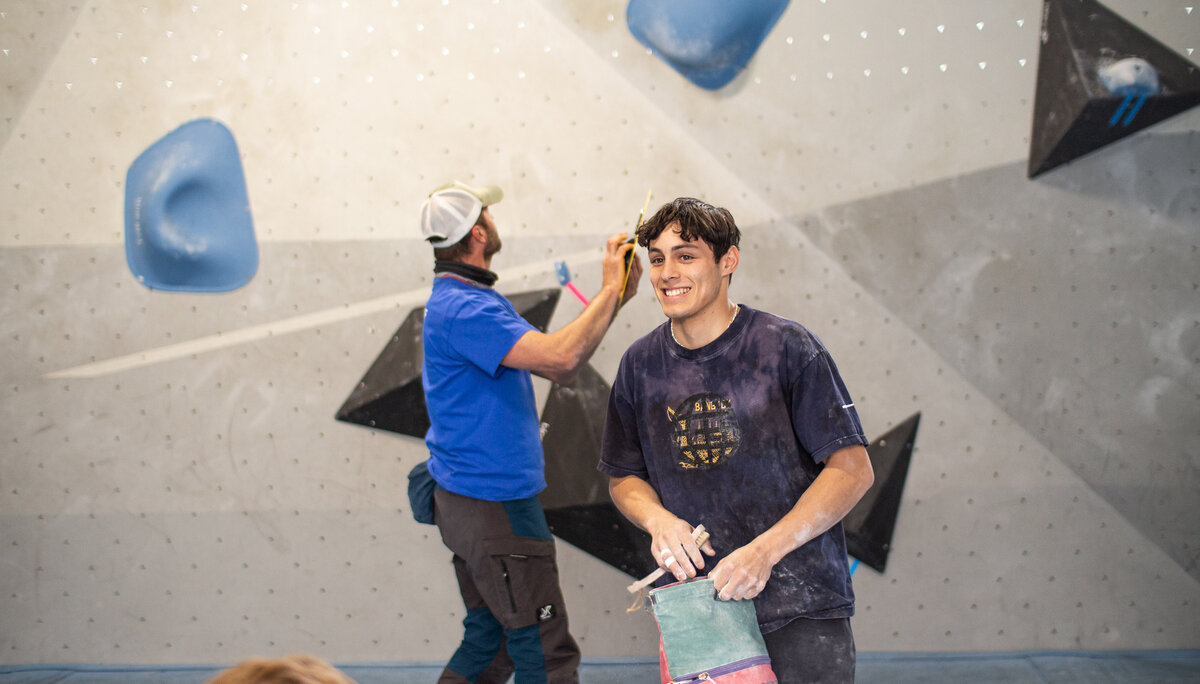 Landesmeisterschaft_Bouldern_Berlin_Sachsen_2022_Finale_Jugend_A_Erwachsene | © Kilian Dorner Landesmeisterschaft_Bouldern_Berlin_Sachsen_2022_Finale_Jugend_A_Erwachsene | © Kilian Dorner