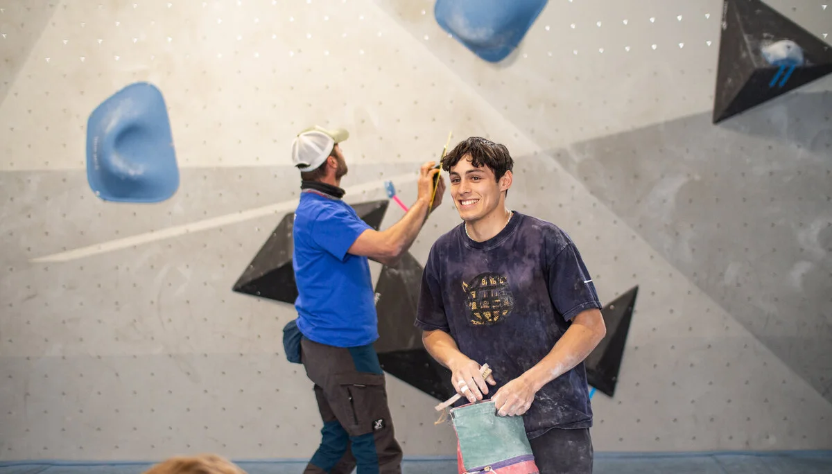 Landesmeisterschaft_Bouldern_Berlin_Sachsen_2022_Finale_Jugend_A_Erwachsene | © Kilian Dorner