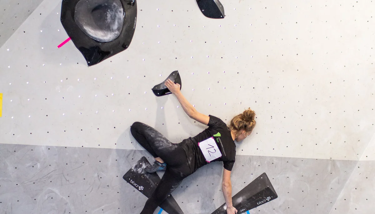 Landesmeisterschaft_Bouldern_Berlin_Sachsen_2022_Finale_Jugend_A_Erwachsene | © Kilian Dorner