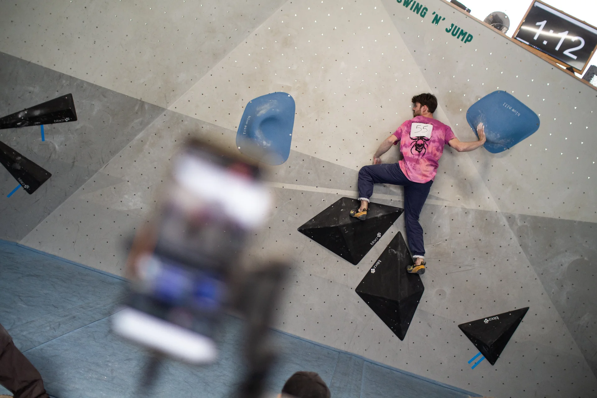 Landesmeisterschaft_Bouldern_Berlin_Sachsen_2022_Finale_Jugend_A_Erwachsene | © Kilian Dorner