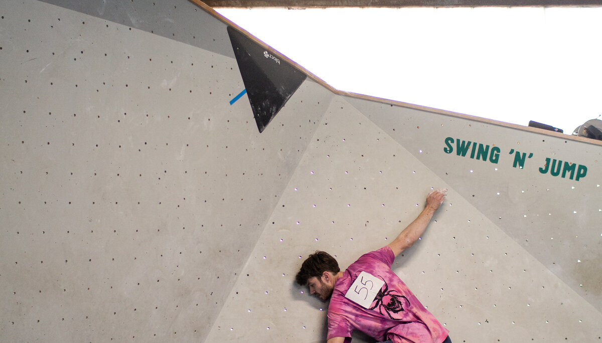 Landesmeisterschaft_Bouldern_Berlin_Sachsen_2022_Finale_Jugend_A_Erwachsene | © Kilian Dorner Landesmeisterschaft_Bouldern_Berlin_Sachsen_2022_Finale_Jugend_A_Erwachsene | © Kilian Dorner