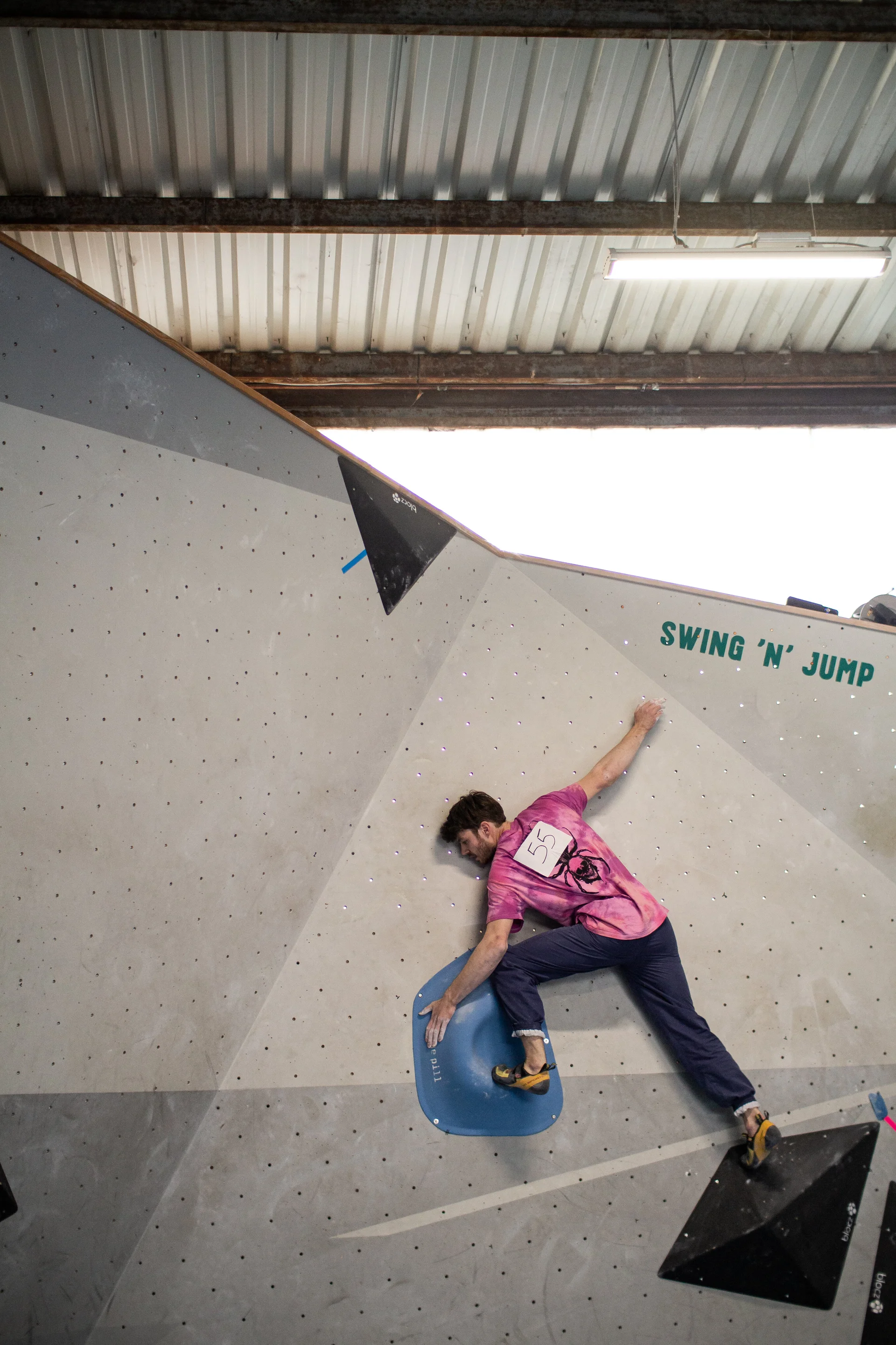 Landesmeisterschaft_Bouldern_Berlin_Sachsen_2022_Finale_Jugend_A_Erwachsene | © Kilian Dorner