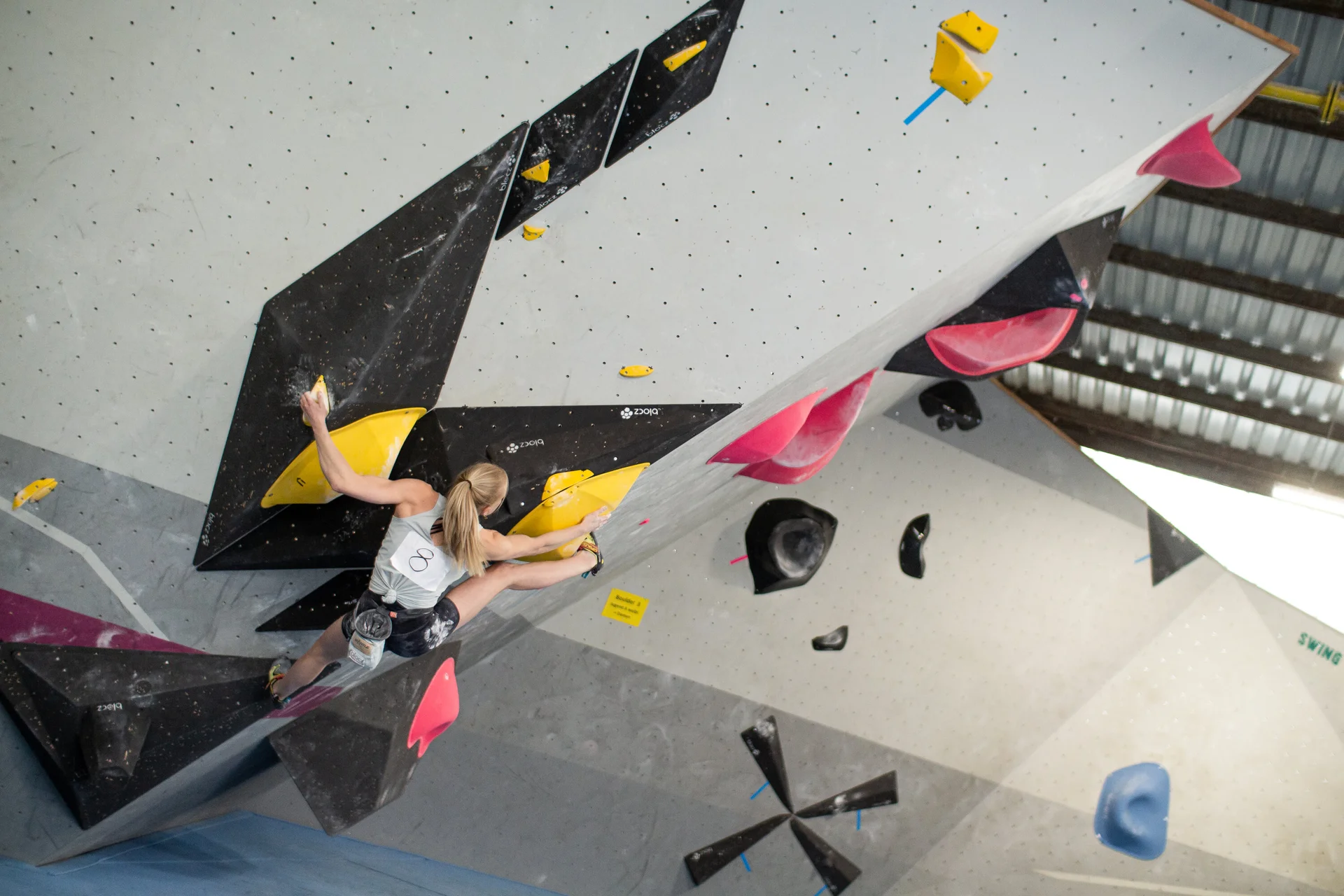 Landesmeisterschaft_Bouldern_Berlin_Sachsen_2022_Finale_Jugend_A_Erwachsene | © Kilian Dorner