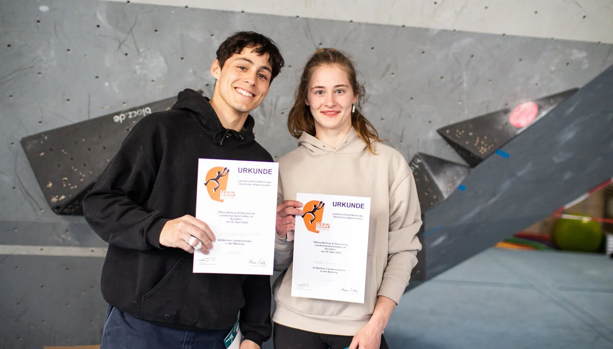 Landesmeisterschaft_Bouldern_Berlin_Sachsen_2022_Finale_Jugend_A_Erwachsene | © Kilian Dorner