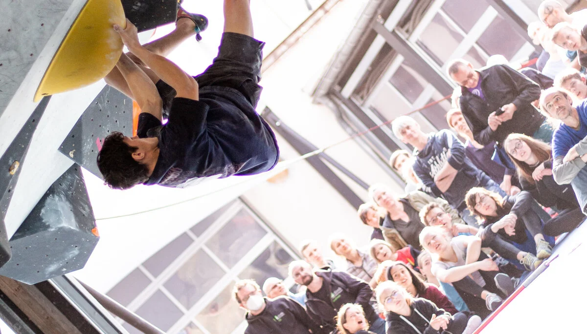 Landesmeisterschaft_Bouldern_Berlin_Sachsen_2022_Finale_Jugend_A_Erwachsene | © Kilian Dorner