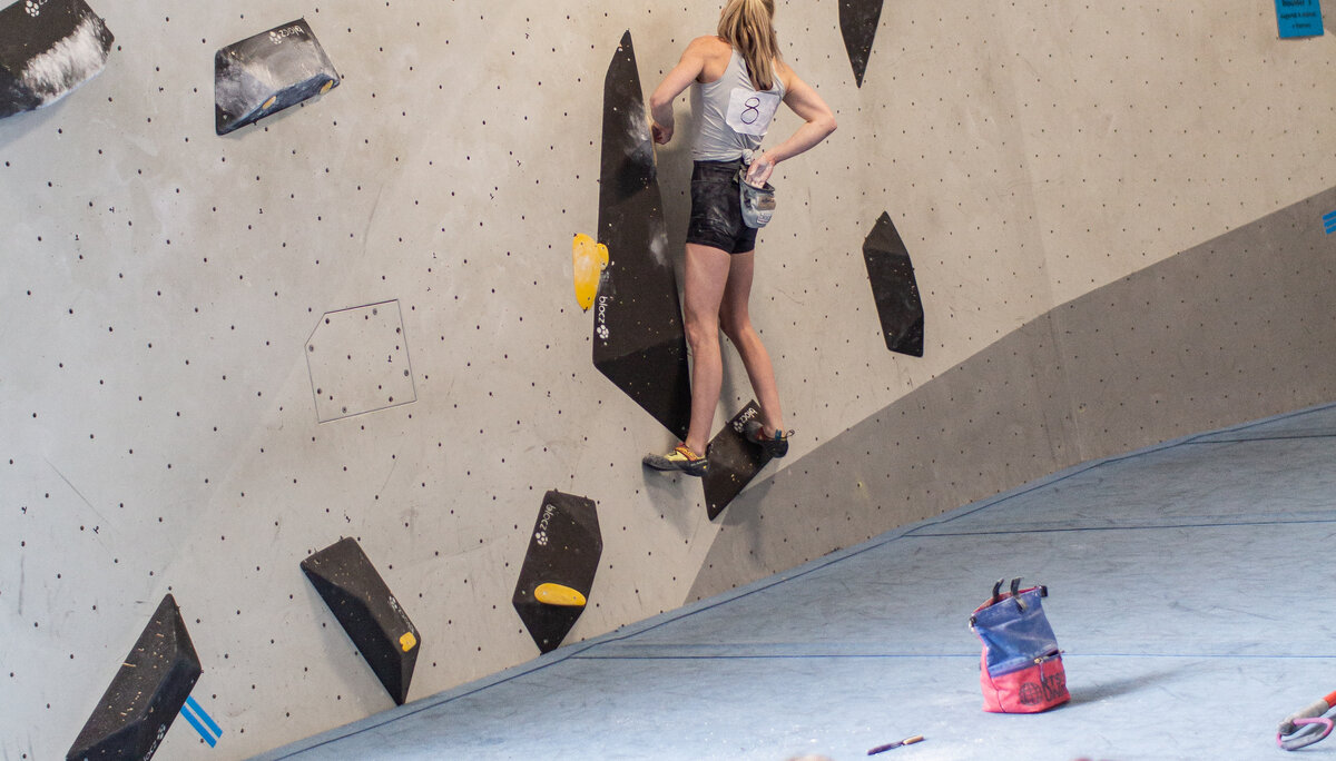 Landesmeisterschaft_Bouldern_Berlin_Sachsen_2022_Finale_Jugend_A_Erwachsene | © Kilian Dorner Landesmeisterschaft_Bouldern_Berlin_Sachsen_2022_Finale_Jugend_A_Erwachsene | © Kilian Dorner