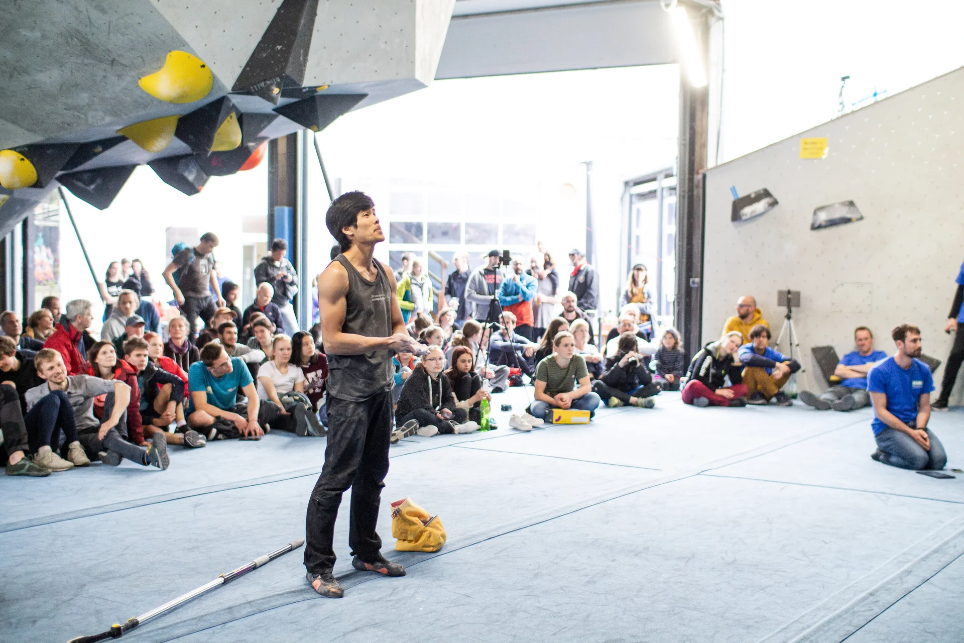 Landesmeisterschaft_Bouldern_Berlin_Sachsen_2022_Finale_Jugend_A_Erwachsene | © Kilian Dorner