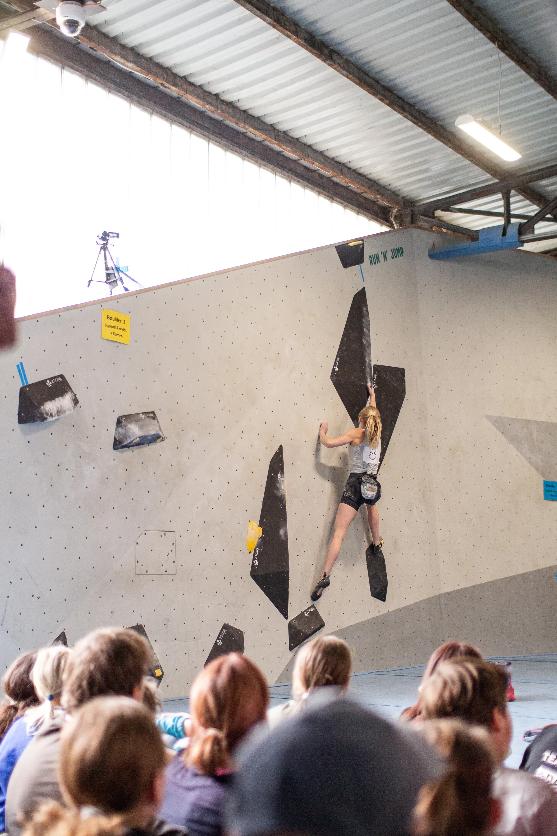 Landesmeisterschaft_Bouldern_Berlin_Sachsen_2022_Finale_Jugend_A_Erwachsene | © Kilian Dorner