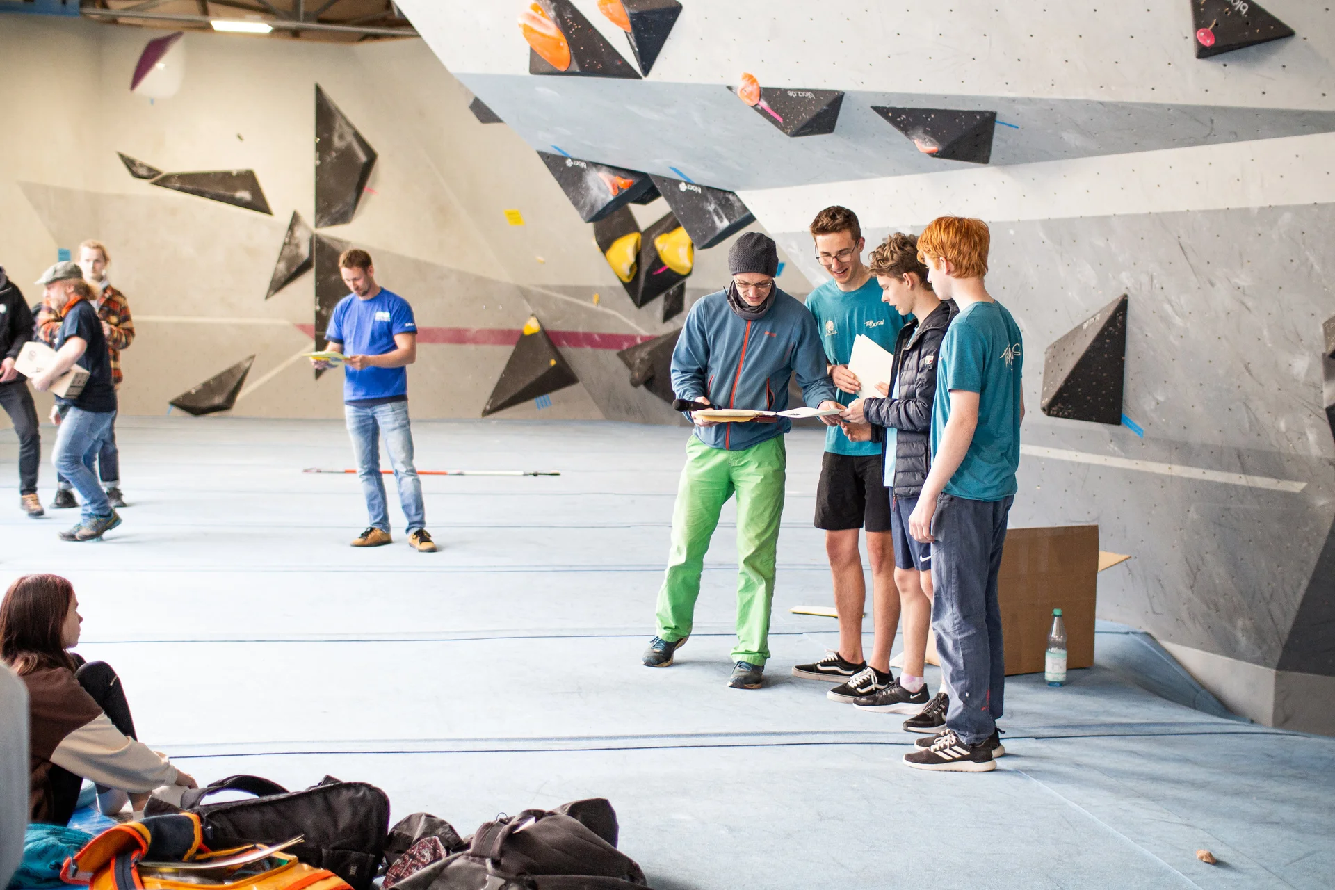 Landesmeisterschaft_Bouldern_Berlin_Sachsen_2022_Finale_Jugend_A_Erwachsene | © Kilian Dorner