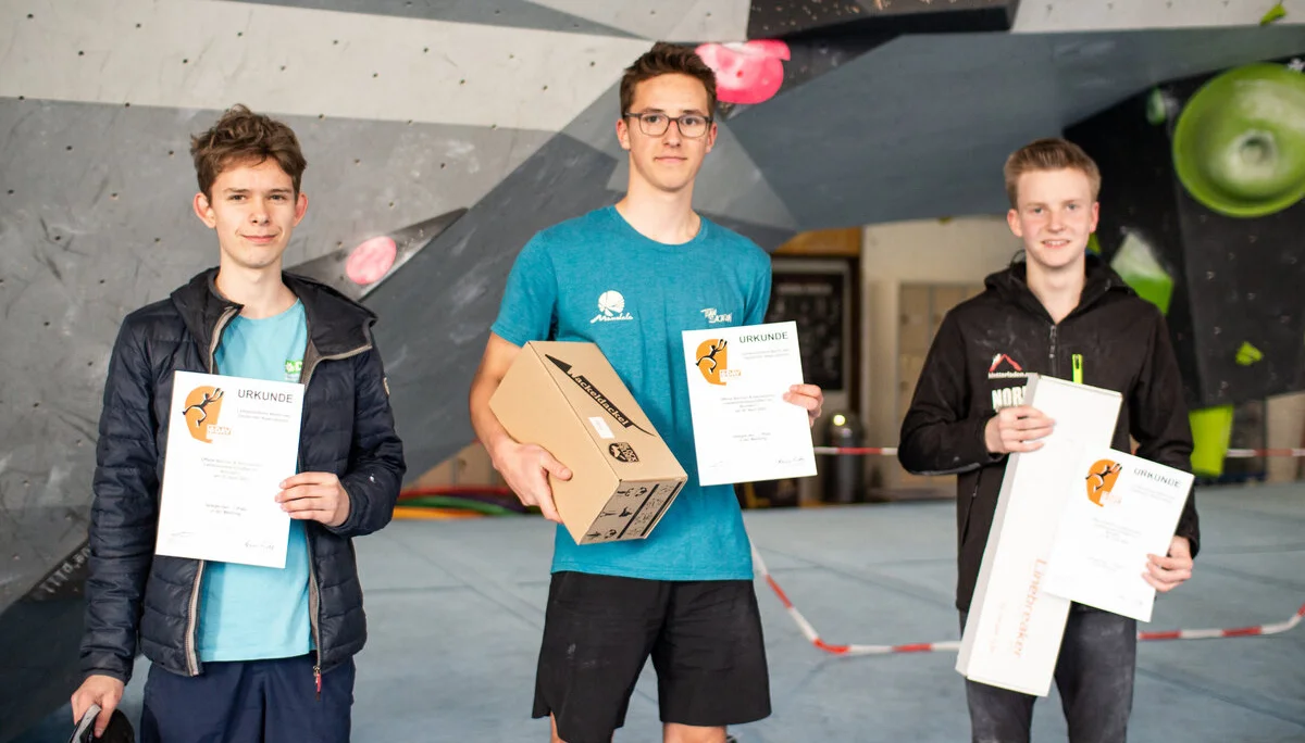 Landesmeisterschaft_Bouldern_Berlin_Sachsen_2022_Finale_Jugend_A_Erwachsene | © Kilian Dorner