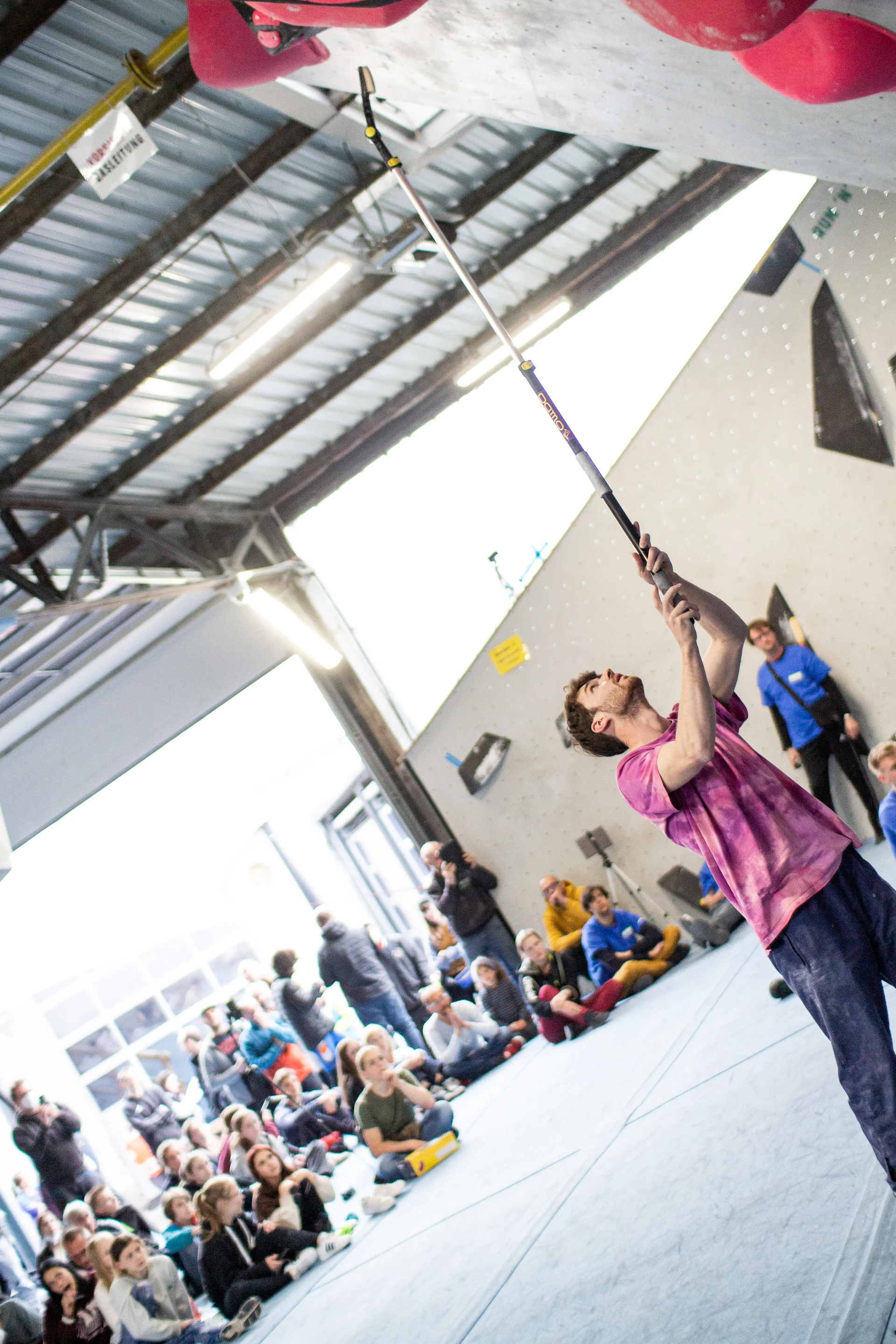 Landesmeisterschaft_Bouldern_Berlin_Sachsen_2022_Finale_Jugend_A_Erwachsene | © Kilian Dorner