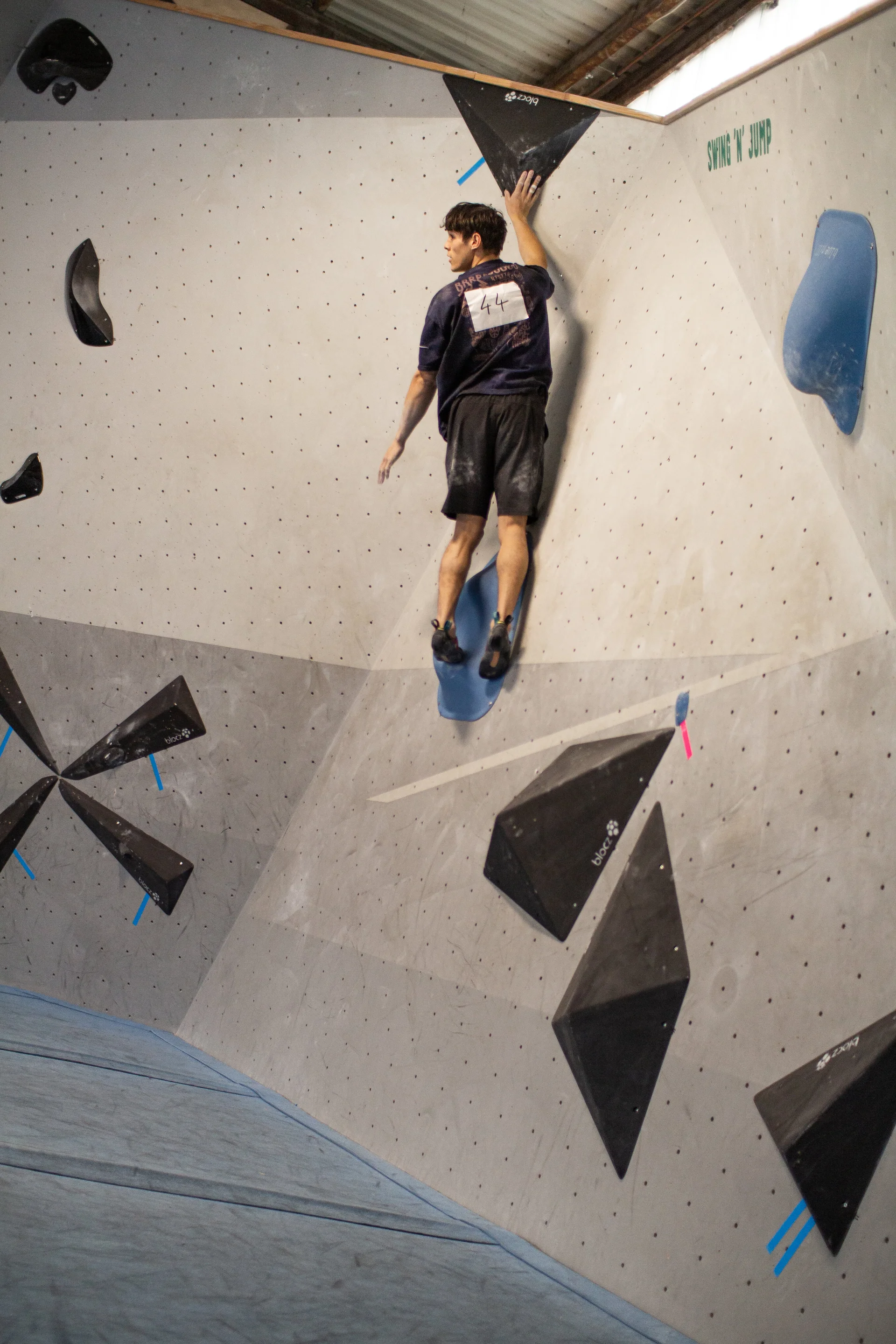 Landesmeisterschaft_Bouldern_Berlin_Sachsen_2022_Finale_Jugend_A_Erwachsene | © Kilian Dorner