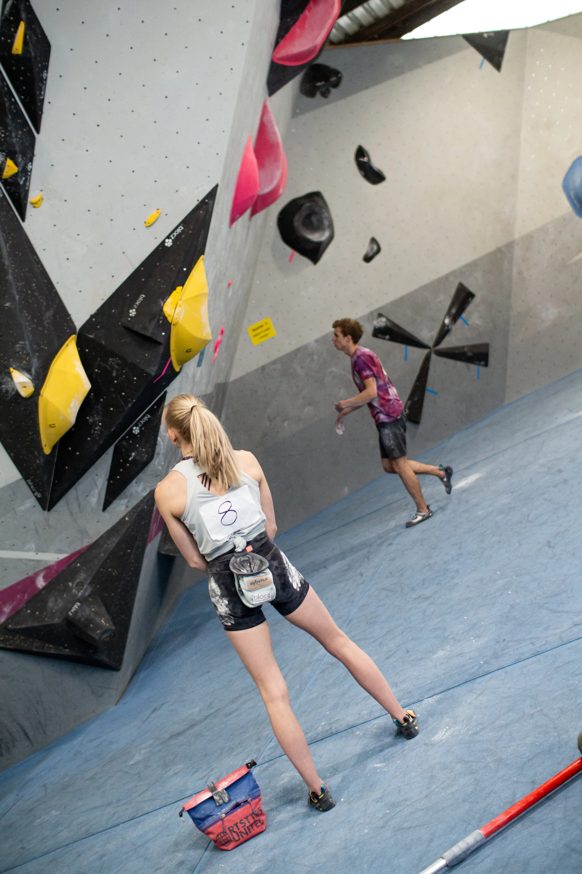 Landesmeisterschaft_Bouldern_Berlin_Sachsen_2022_Finale_Jugend_A_Erwachsene | © Kilian Dorner