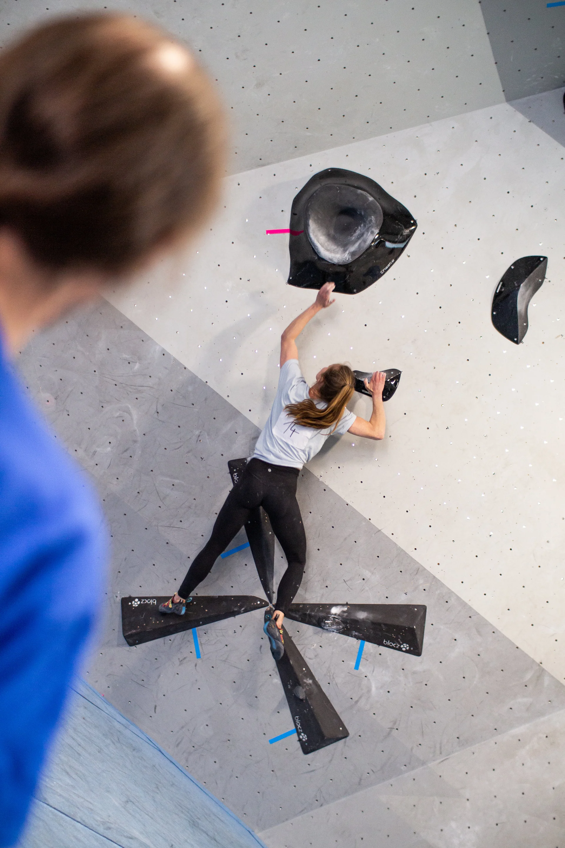 Landesmeisterschaft_Bouldern_Berlin_Sachsen_2022_Finale_Jugend_A_Erwachsene | © Kilian Dorner