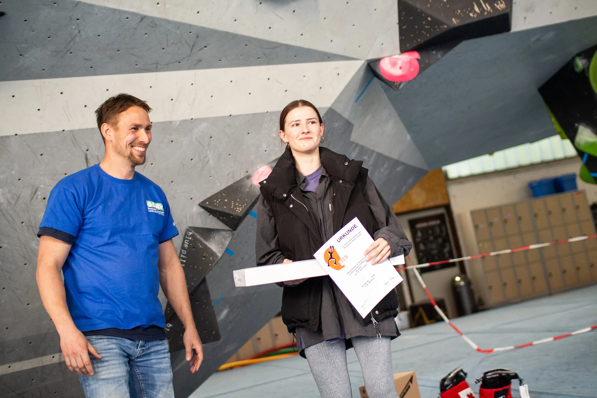 Landesmeisterschaft_Bouldern_Berlin_Sachsen_2022_Finale_Jugend_A_Erwachsene | © Kilian Dorner
