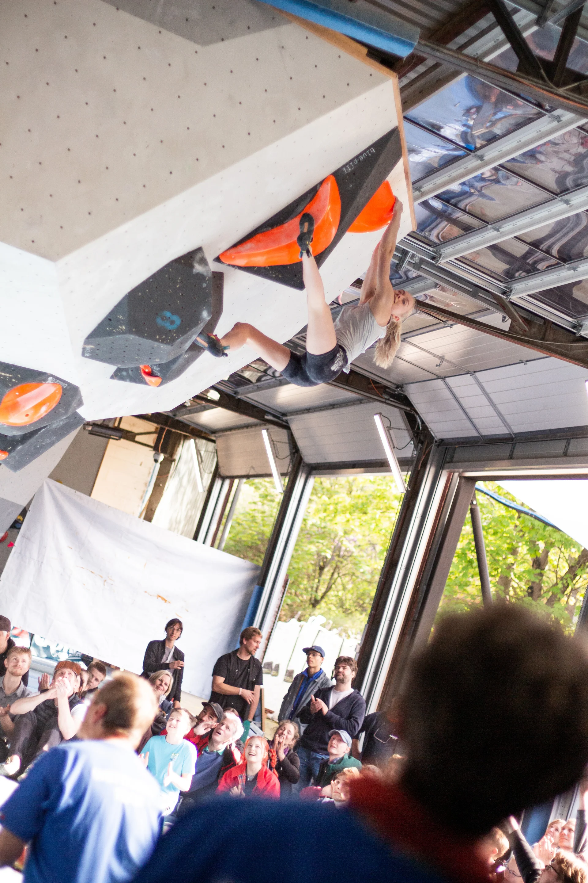 Landesmeisterschaft_Bouldern_Berlin_Sachsen_2022_Finale_Jugend_A_Erwachsene | © Kilian Dorner