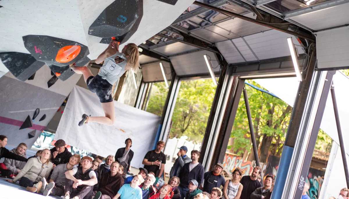 Landesmeisterschaft_Bouldern_Berlin_Sachsen_2022_Finale_Jugend_A_Erwachsene | © Kilian Dorner