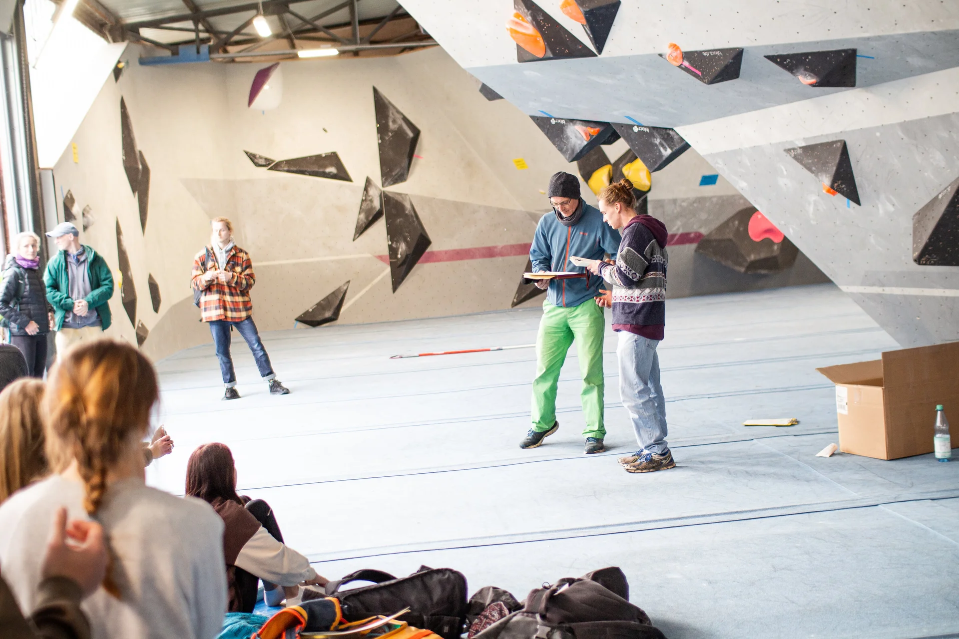Landesmeisterschaft_Bouldern_Berlin_Sachsen_2022_Finale_Jugend_A_Erwachsene | © Kilian Dorner