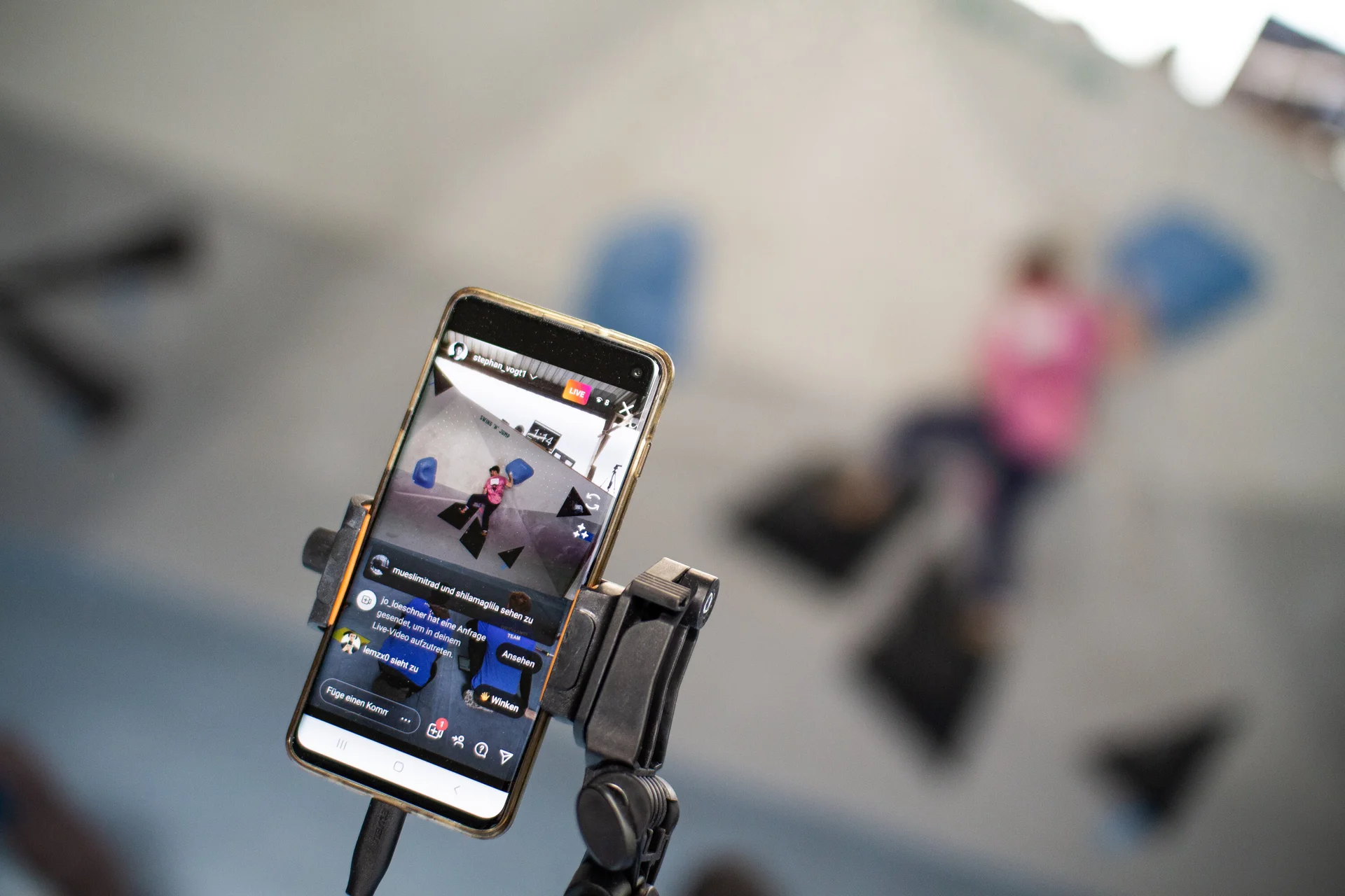 Landesmeisterschaft_Bouldern_Berlin_Sachsen_2022_Finale_Jugend_A_Erwachsene | © Kilian Dorner