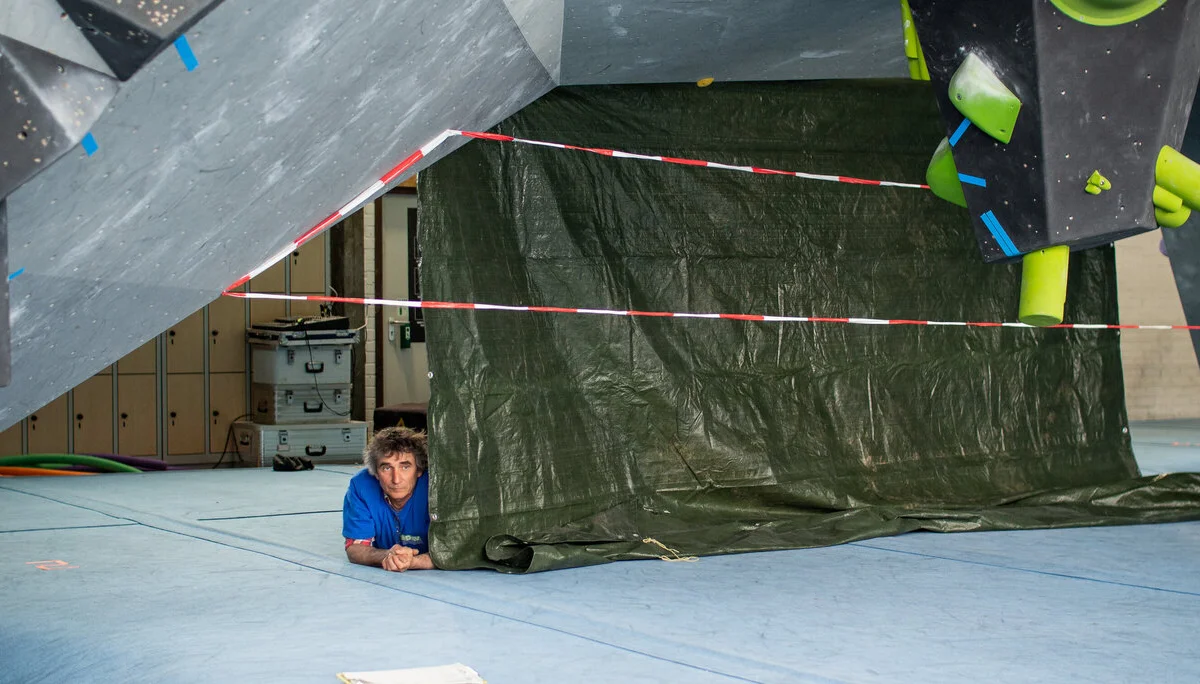 Landesmeisterschaft_Bouldern_Berlin_Sachsen_2022_Offizielle | © Kilian Dorner