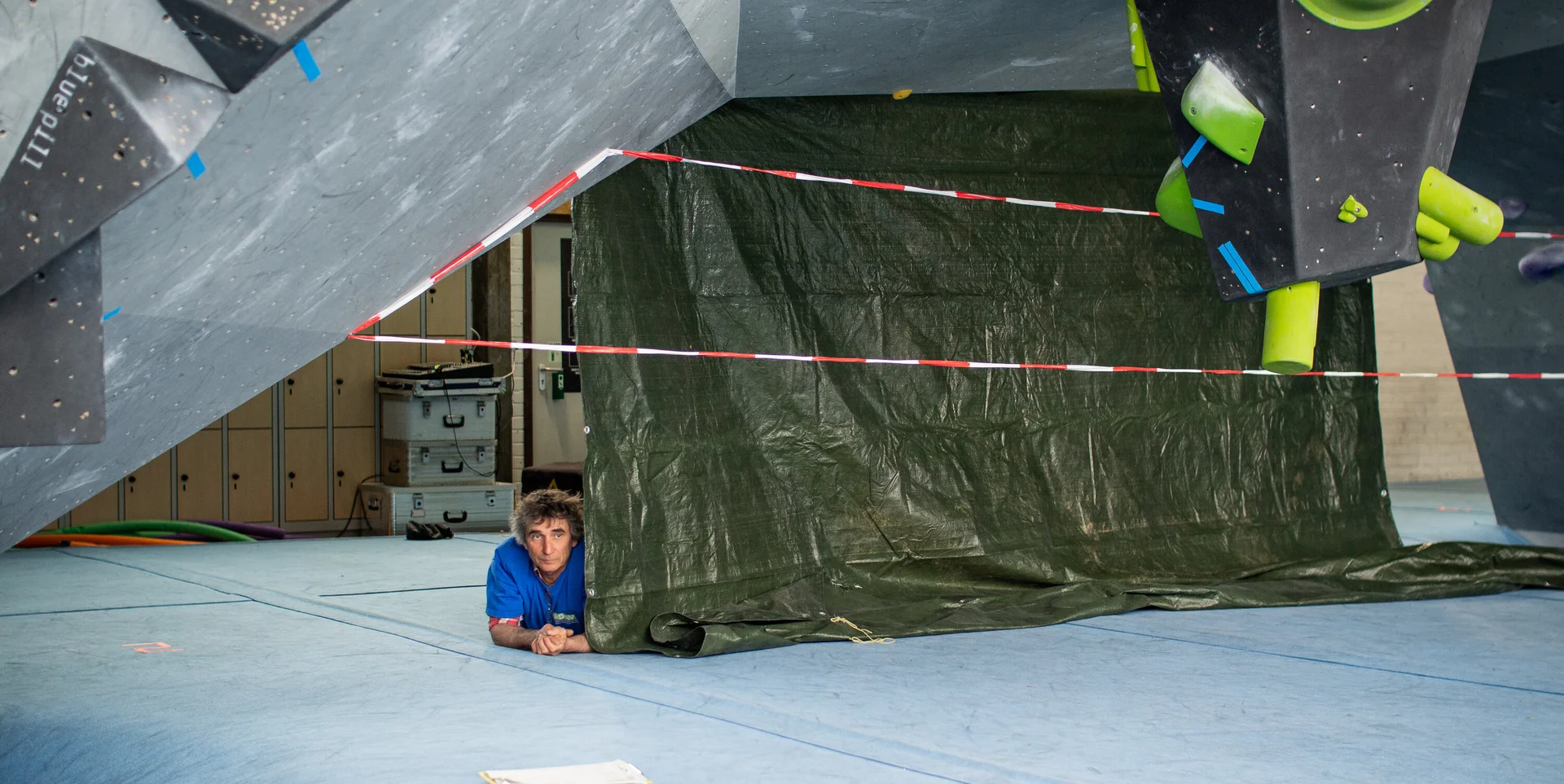 Landesmeisterschaft_Bouldern_Berlin_Sachsen_2022_Offizielle | © Kilian Dorner