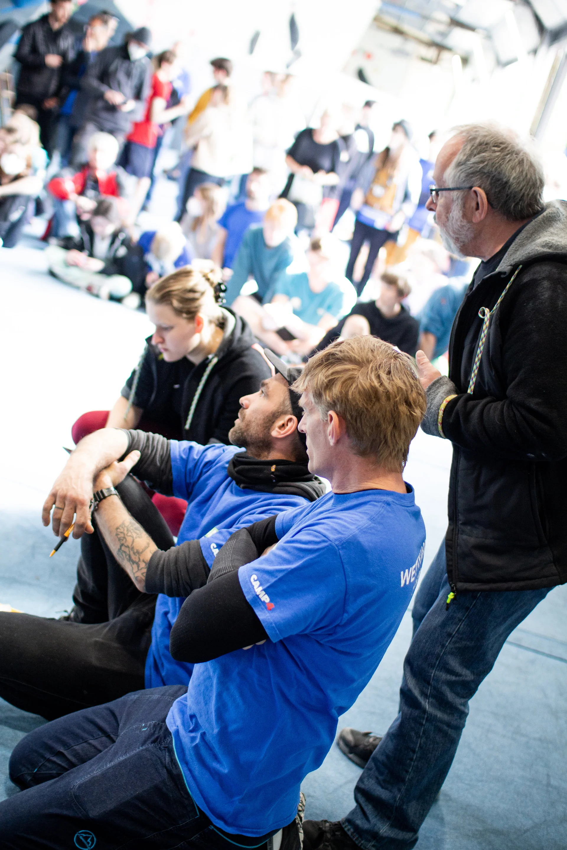 Landesmeisterschaft_Bouldern_Berlin_Sachsen_2022_Offizielle | © Kilian Dorner