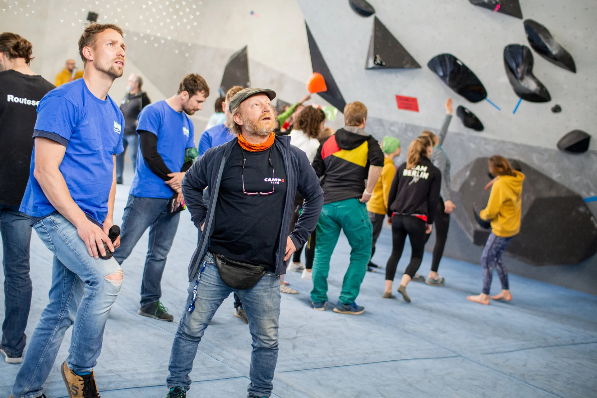 Landesmeisterschaft_Bouldern_Berlin_Sachsen_2022_Offizielle | © Kilian Dorner