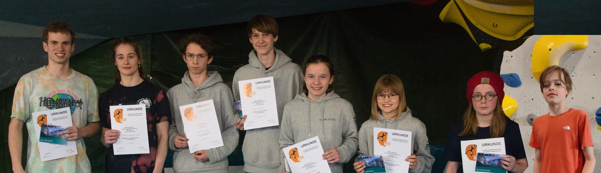 Berliner LandesmeisterInnen Bouldern 2023 | © Montage: DAV LV Berlin