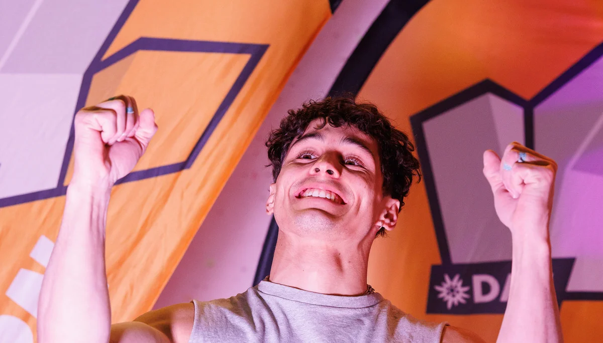 Elias - Deutsche Meisterschaft Bouldern 2025 | © Marco Kost / DAV