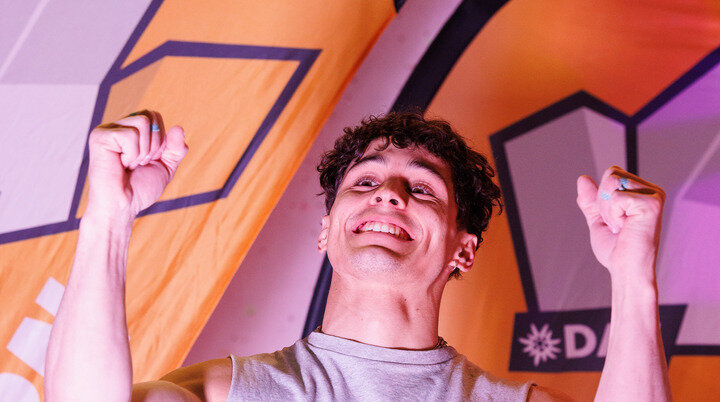 Elias - Deutsche Meisterschaft Bouldern 2025 | © Marco Kost / DAV