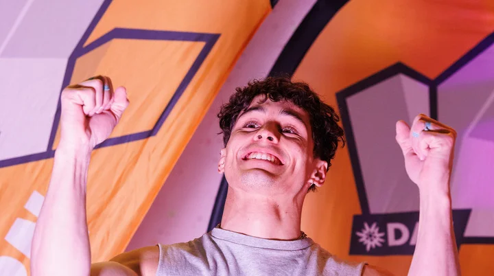 Elias - Deutsche Meisterschaft Bouldern 2025 | © Marco Kost / DAV
