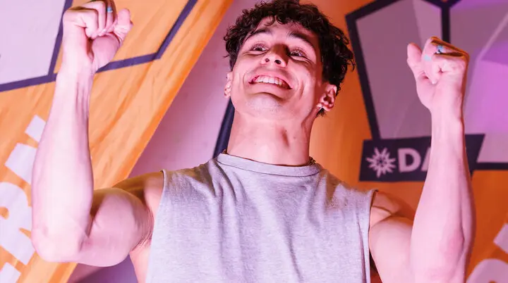 Elias - Deutsche Meisterschaft Bouldern 2025 | © Marco Kost / DAV