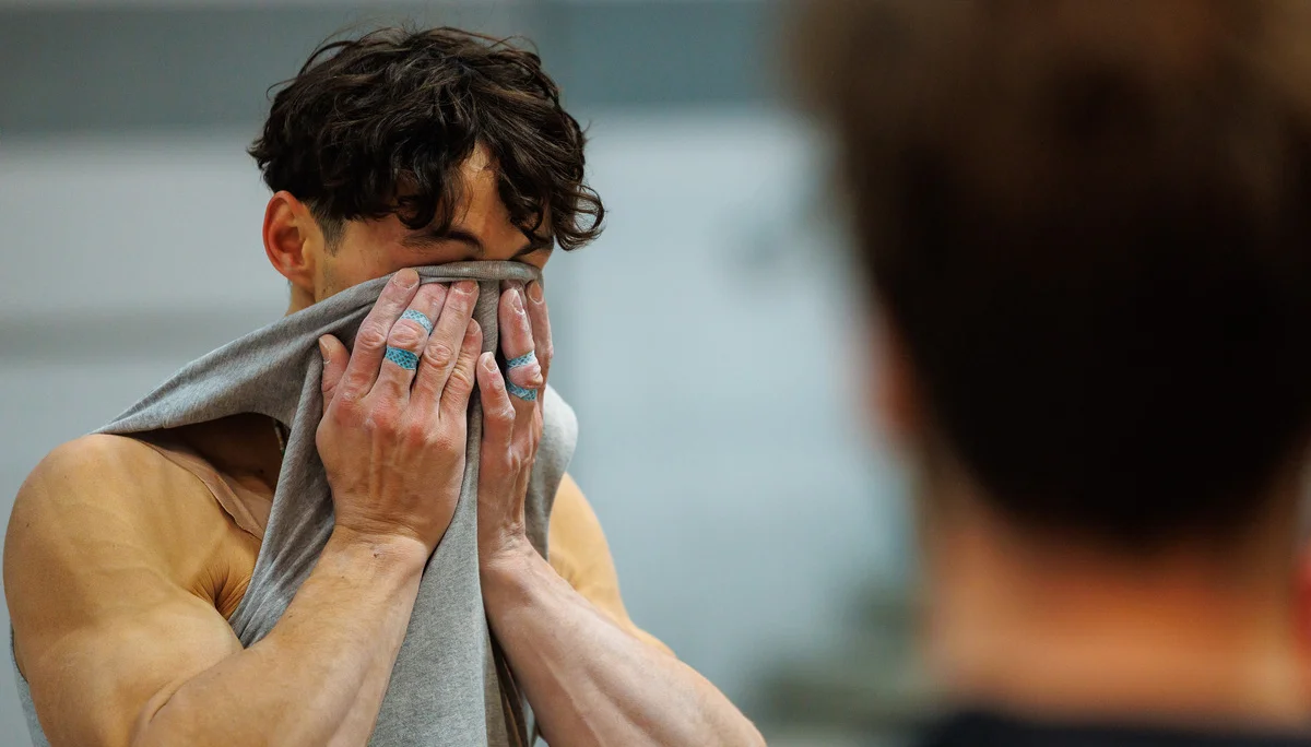 Elias - Deutsche Meisterschaft Bouldern 2025 | © Marco Kost / DAV