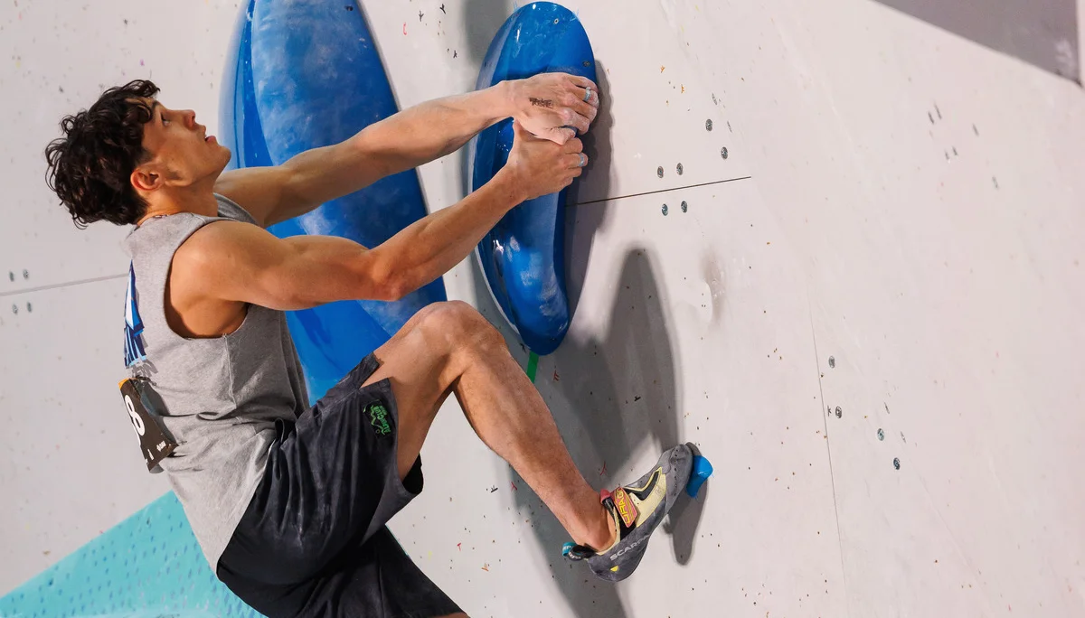 Elias - Deutsche Meisterschaft Bouldern 2025 | © Marco Kost / DAV