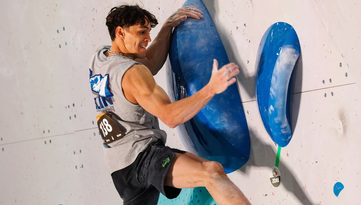 Elias - Deutsche Meisterschaft Bouldern 2025 | © Marco Kost / DAV