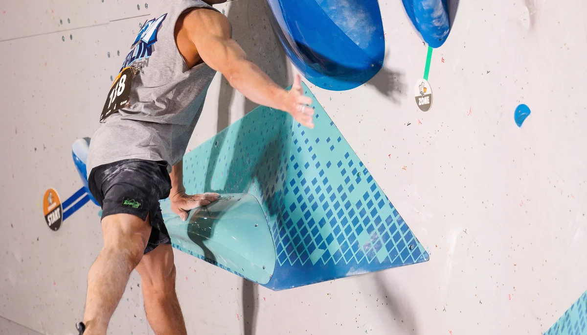 Elias - Deutsche Meisterschaft Bouldern 2025 | © Marco Kost / DAV