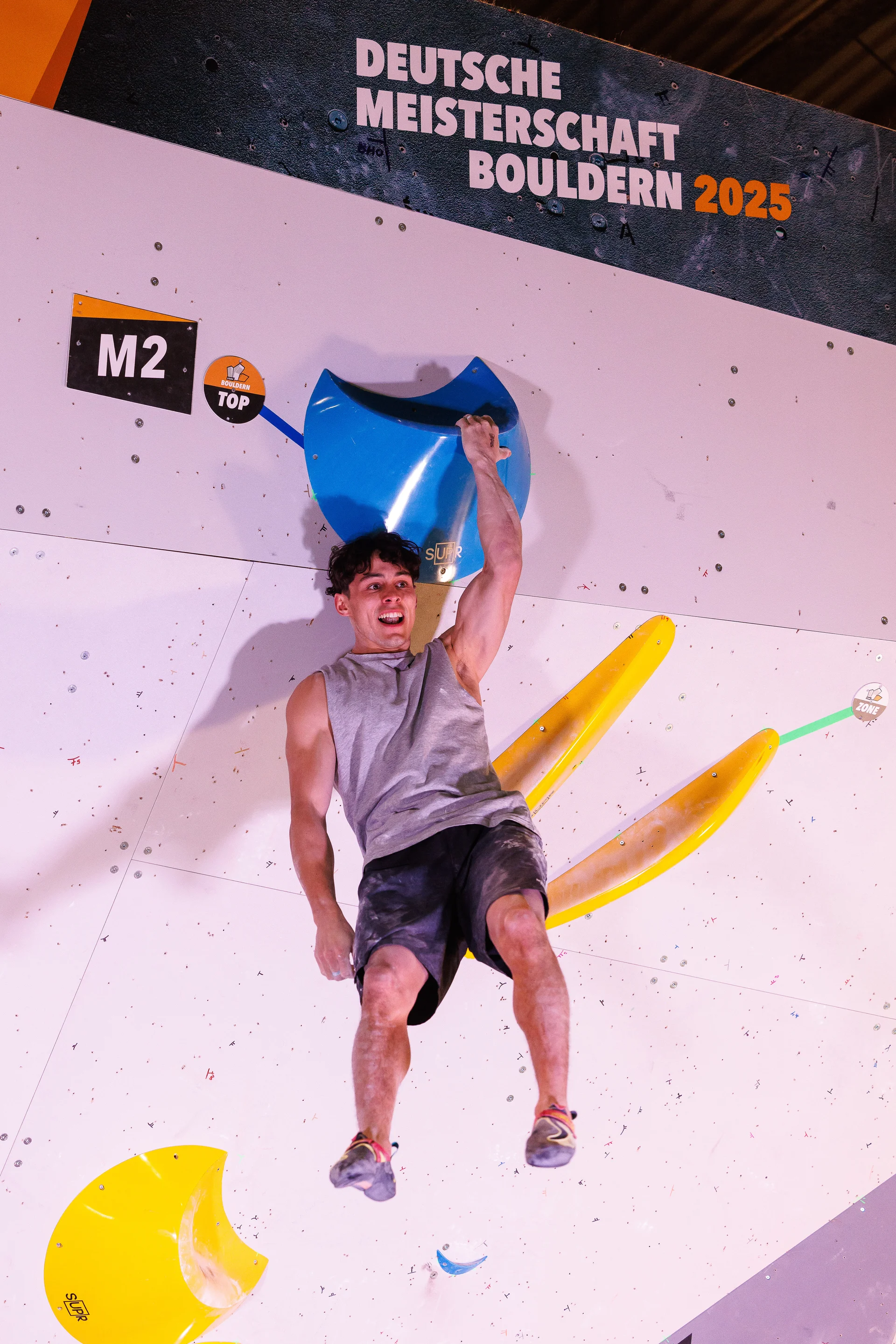 Elias - Deutsche Meisterschaft Bouldern 2025 | © Marco Kost / DAV