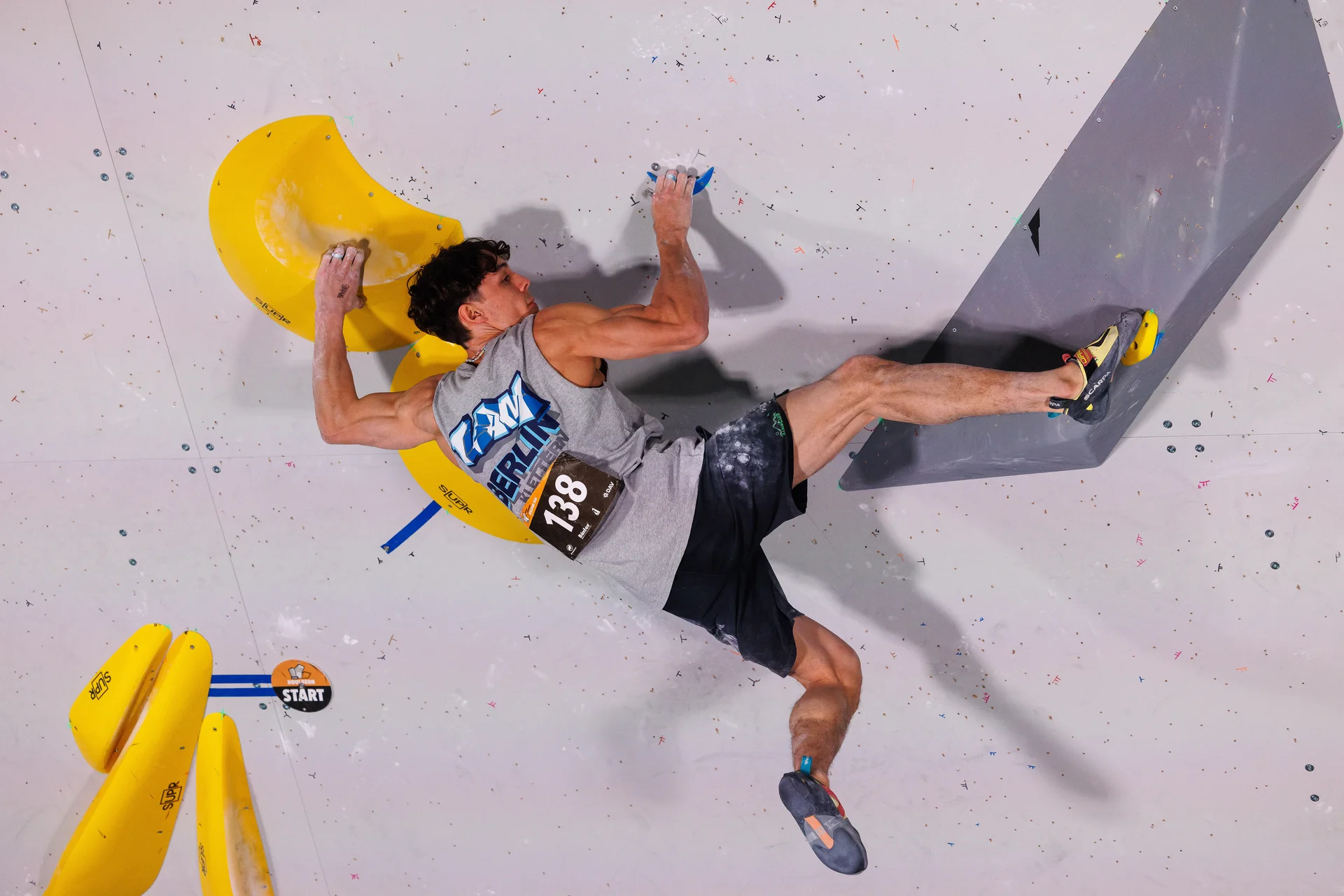 Elias - Deutsche Meisterschaft Bouldern 2025 | © Marco Kost / DAV