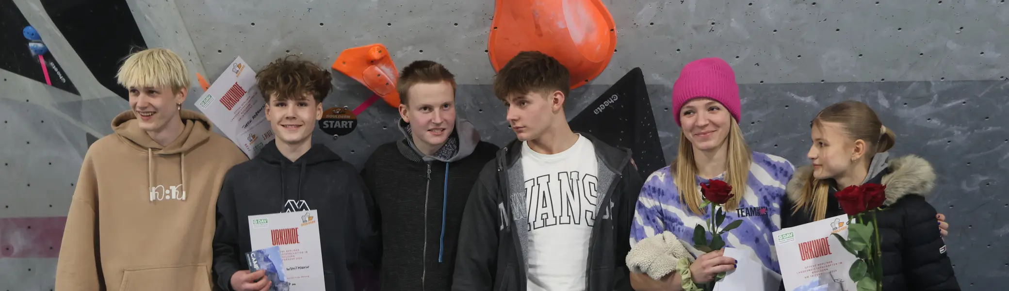 Berliner Meister und Tagessieger Bouldern 2026 | © DAV Landesverband Berlin