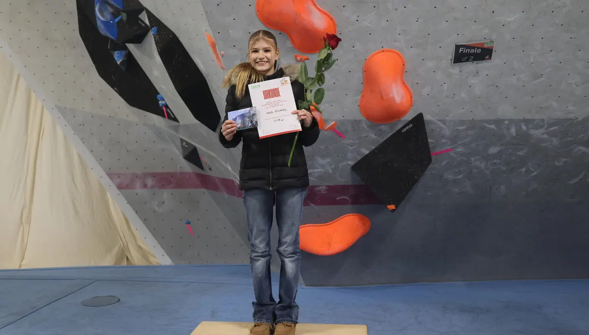 Landesmeisterin U17w | © DAV Landesverband Berlin