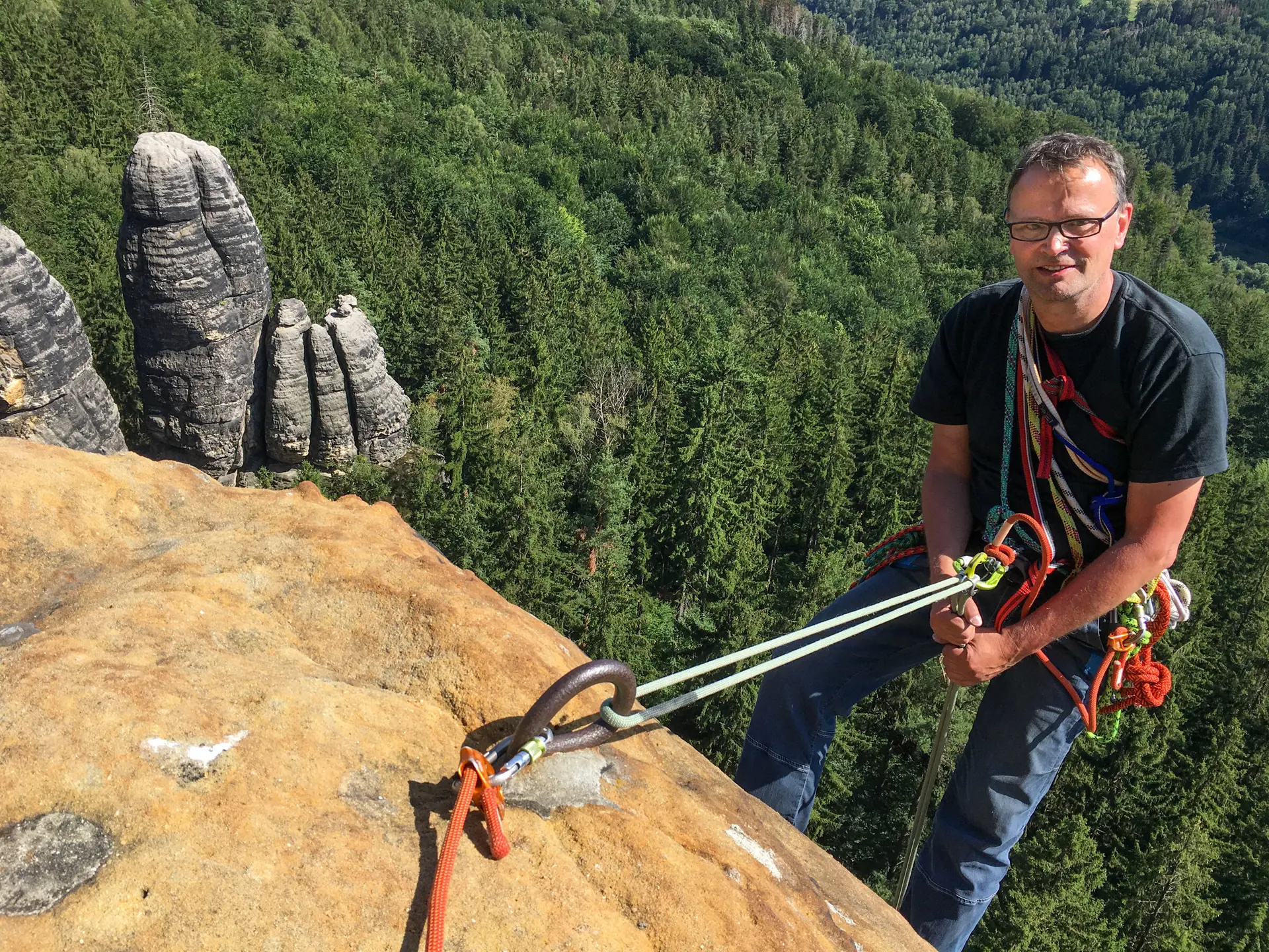 Peter Brunnert, 2019 Elbsandstein | © Archiv Peter Brunnert